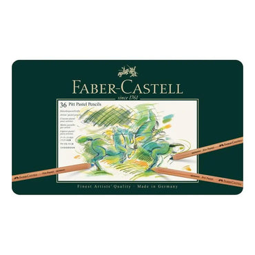 Faber Castell Pitt Pastel Pencils Tin of 36 The Stationers